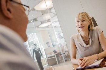people at conference table
